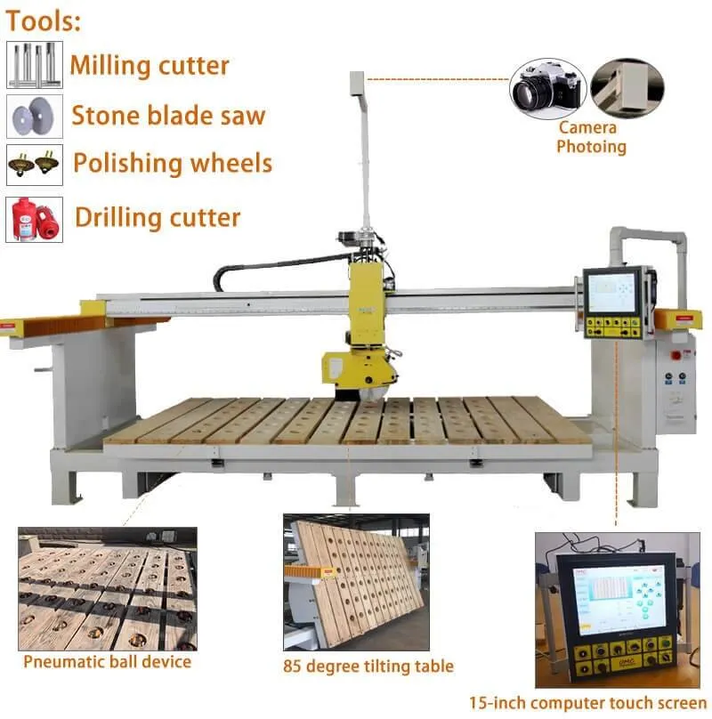 CNC Marble Cutting Machine with Camera CNC Marble Cutting Machine with Camera